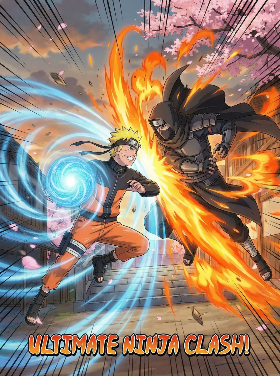 抖漫精选动漫-忍术对决