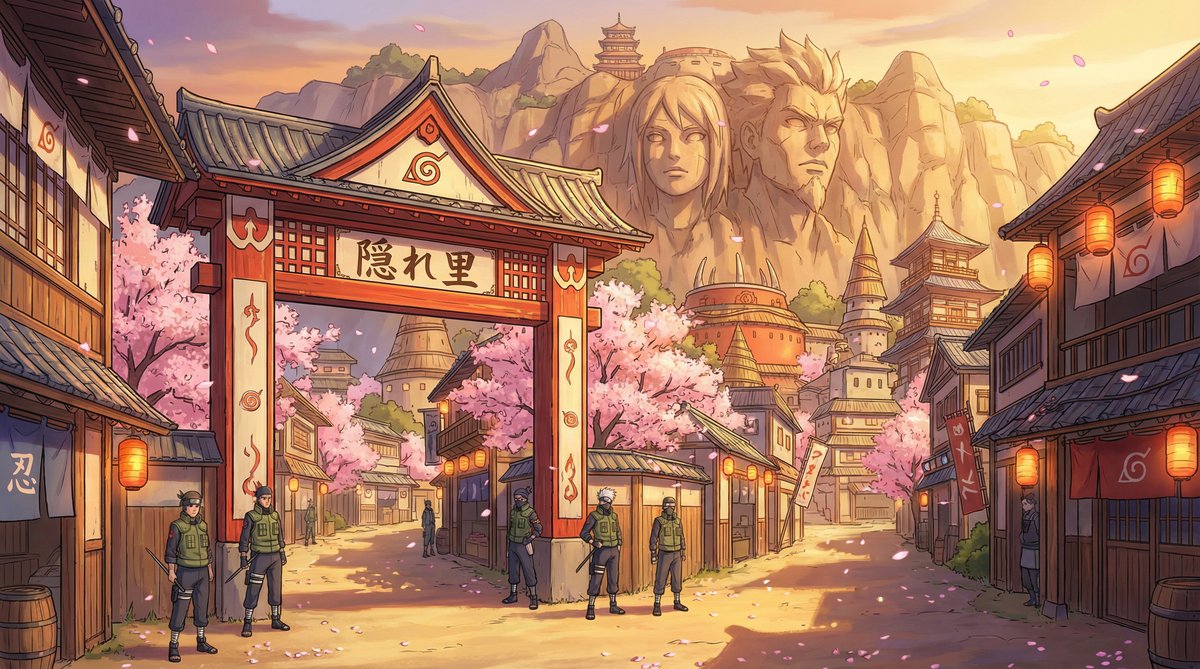 抖漫精选动漫-忍者村